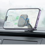 Auto si Moto - Piese auto si accesorii - Interior auto - Accesorii interior - Suport telefon auto magnetic, MagSafe magnetic, rotire 360 , prindere grila ventilatie cu carlig metalic cu clips - Infinity.ro