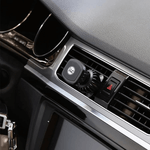 Auto si Moto - Piese auto si accesorii - Interior auto - Accesorii interior - Suport auto magnetic telefon, prindere in grila ventilatie, clema-carlig, rotire 360, Universal, negru - Infinity.ro