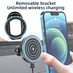 Laptop, Telefoane si Tablete - Telefoane mobile si accesorii - Accesorii Telefoane - Suport si docking telefoane - Suport inel MagSafe pentru telefon, universal, magnetic, rotativ, compatibil cu iPhone 15 14 13 12 - Infinity.ro