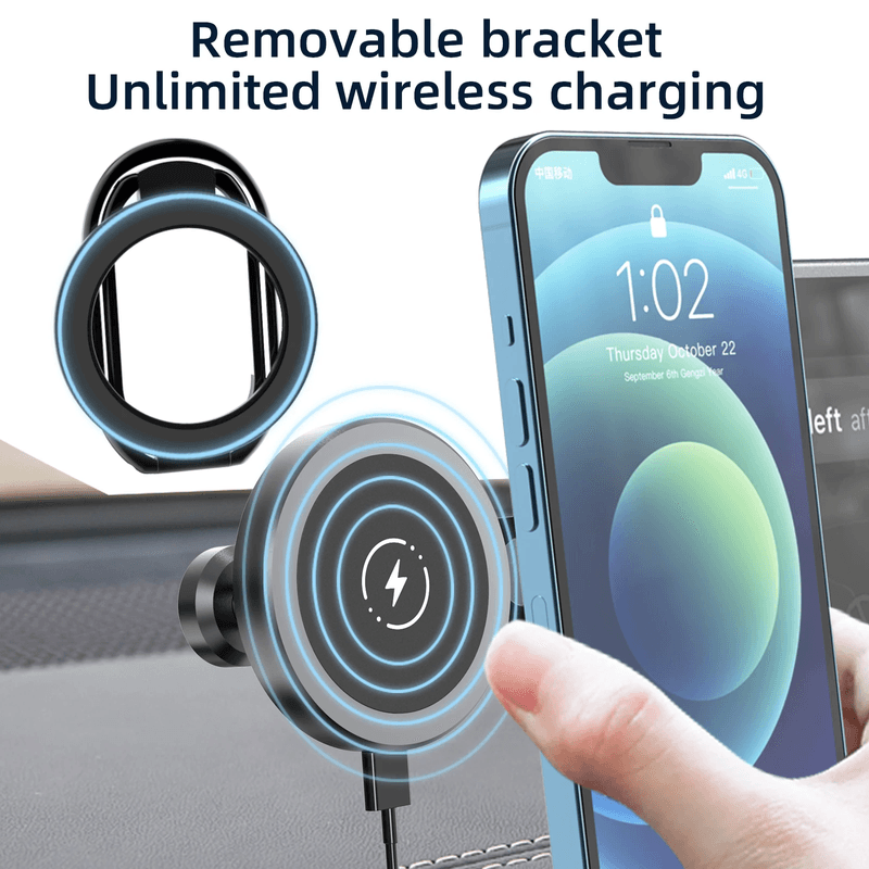 Laptop, Telefoane si Tablete - Telefoane mobile si accesorii - Accesorii Telefoane - Suport si docking telefoane - Suport inel MagSafe pentru telefon, universal, magnetic, rotativ, compatibil cu iPhone 15 14 13 12 - Infinity.ro