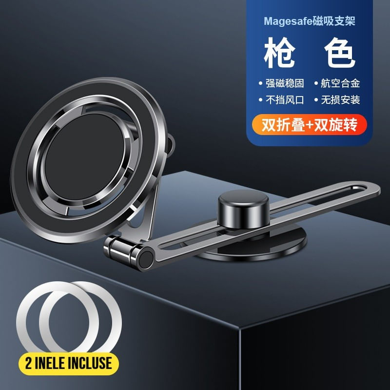 Auto si Moto - Piese auto si accesorii - Interior auto - Accesorii interior - Suport telefon auto magnetic, montaj in spatele ecranului tactil Tesla, BYD, Dacia Spring, Hyundai Kona, telescopic - Infinity.ro