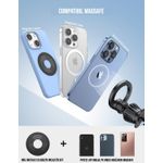 Auto si Moto - Electronice auto - Accesorii electronice auto - Suport de telefon cu MagSafe pentru masina, 20 de magneti puternici, suport magnetic pentru grila de ventilatie auto - Infinity.ro