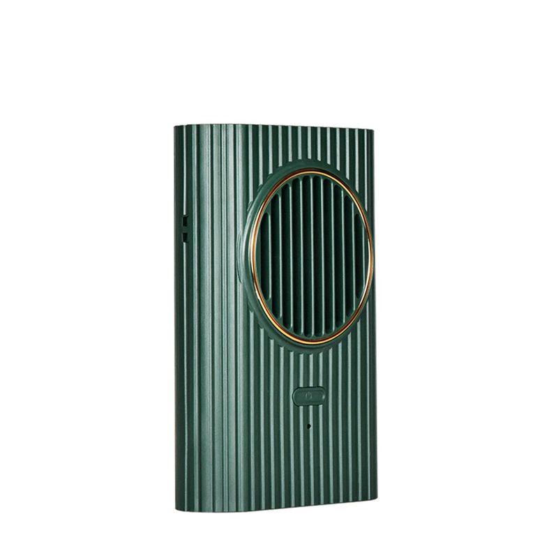 Electronice si Electrocasnice - Climatizare si sisteme de incalzire - Aparate racire aer - Ventilatoare - Ventilator portabil, 3 trepte ventilatie, incarcare USB, acumulator 2000 mAh, 4 W, Ideas4Comfort, verde Verde - Infinity.ro