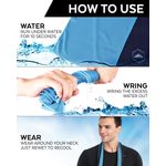Sport si Outdoor - Echipament Sportiv - Accesorii echipament sportiv - Prosoape fitness - Prosop cu microfibre racoritor pentru fitness, alergari, drumetii, yoga - Infinity.ro