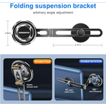 Auto si Moto - Piese auto si accesorii - Interior auto - Accesorii interior - Suport telefon auto magnetic, montaj in spatele ecranului tactil Tesla, BYD, Dacia Spring, Hyundai Kona, telescopic - Infinity.ro