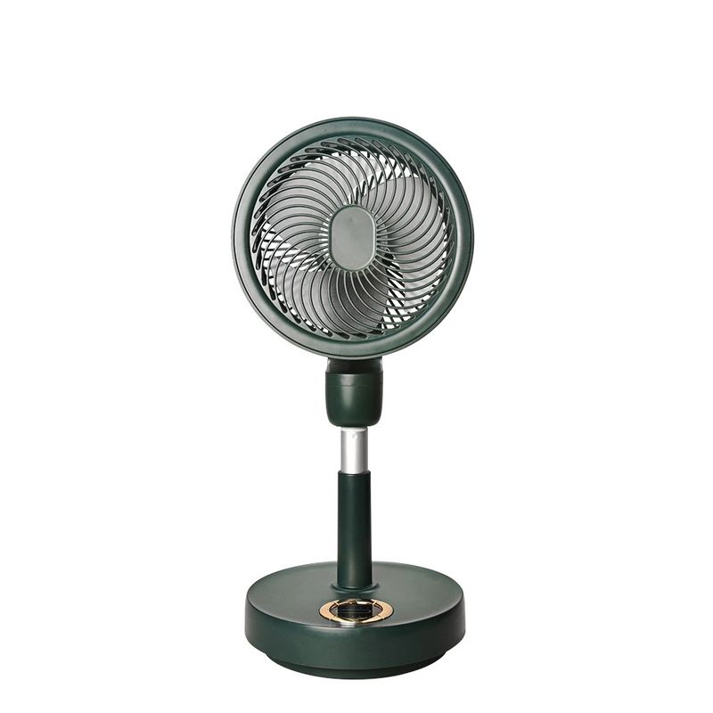 Electronice si Electrocasnice - Climatizare si sisteme de incalzire - Aparate racire aer - Ventilatoare - Ventilator cu picior reglabil pe inaltime, Ideas4Comfort, rotativ, portabil, telecomanda, reincarcabil USB - Infinity.ro
