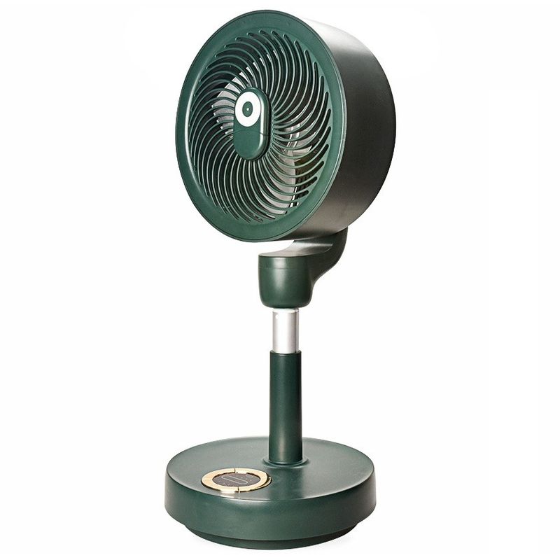 Electronice si Electrocasnice - Climatizare si sisteme de incalzire - Aparate racire aer - Ventilatoare - Ventilator cu picior reglabil pe inaltime, Ideas4Comfort, rotativ, portabil, telecomanda, reincarcabil USB - Infinity.ro