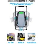 Auto si Moto - Electronice auto - Accesorii electronice auto - Suport auto cu incarcare wireless, prindere in grila de ventilatie, universal Android si iOS, wireless charger, 15W - Infinity.ro