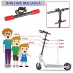 Sport si Outdoor - Role, trotinete si skateboard - Piese si accesorii trotinete - Maner ghidon suplimentar trotineta, scuter, 23 cm, reglabil, mansoane din silicon, ghidon de copil pentru trotineta - Infinity.ro