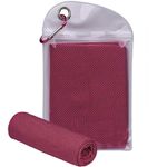 Sport si Outdoor - Echipament Sportiv - Accesorii echipament sportiv - Prosoape fitness - Prosop racoritor cu microfibre pentru fitness, alergari, drumetii, yoga, cu un efect de racire a pielii, 85x30 cm - Infinity.ro