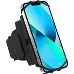 Sport si Outdoor - Echipament Sportiv - Accesorii echipament sportiv - Genti si borsete fitness - Husa Banderola pentru brat mana pentru alergat, detasabila, universala, 360  rotire si cu acces usor la ecran, negru - Infinity.ro