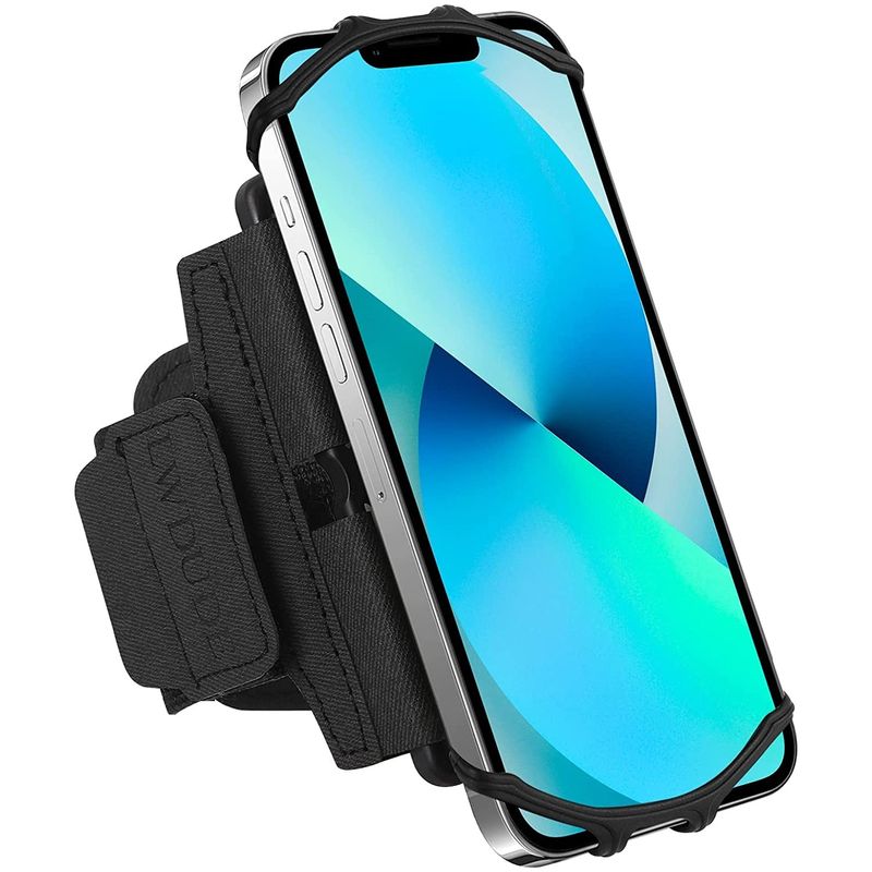 Sport si Outdoor - Echipament Sportiv - Accesorii echipament sportiv - Genti si borsete fitness - Husa Banderola pentru brat mana pentru alergat, detasabila, universala, 360  rotire si cu acces usor la ecran, negru - Infinity.ro