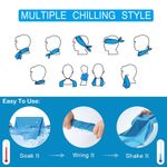 Sport si Outdoor - Echipament Sportiv - Accesorii echipament sportiv - Prosoape fitness - Prosop racoritor cu microfibre pentru fitness, alergari, drumetii, yoga, cu un efect de racire a pielii, 85x30 cm - Infinity.ro