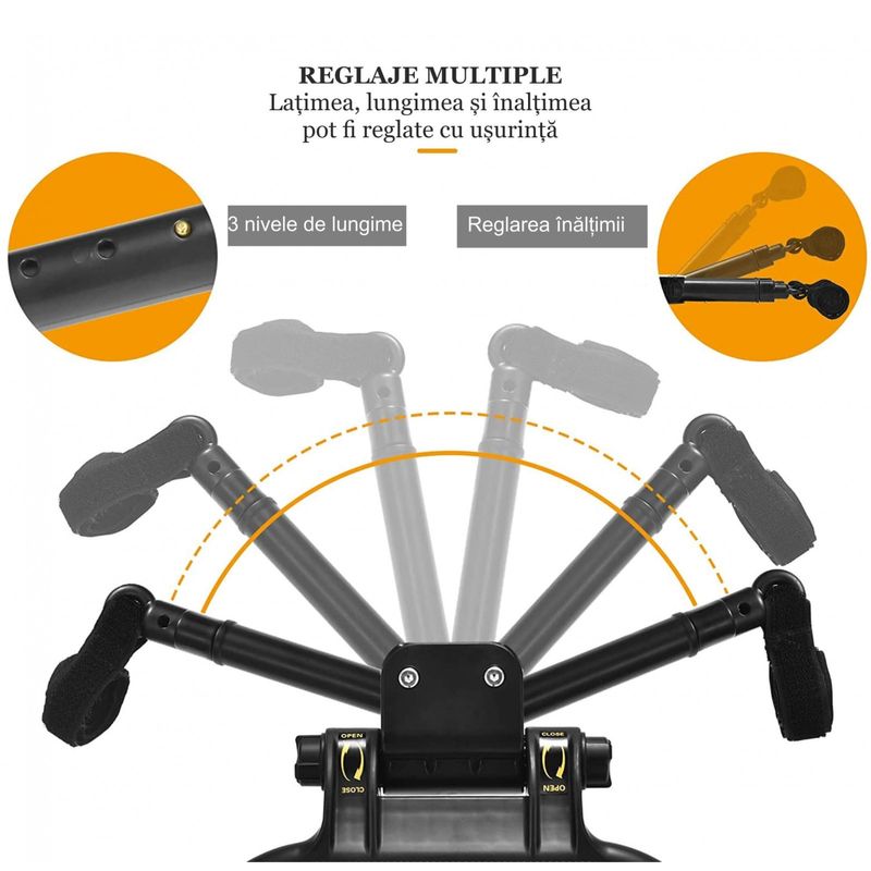 Jucarii, Copii si Bebe - Carucioare si articole de transport - Accesorii transport copii - Adaptor de carucior pentru al doilea copil, remorca carucior, platforma buggy board cu scaun demontabil, 2 roti - Infinity.ro