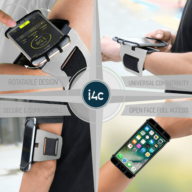 Sport si Outdoor - Echipament Sportiv - Accesorii echipament sportiv - Genti si borsete fitness - Husa Banderola pentru brat   mana cu 360  rotire si cu acces usor la ecran, pentru alergat, sala, bicicleta, drumetii - Infinity.ro