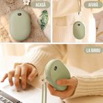 Ingrijire personala si Cosmetice - Sanatate si wellness - Articole wellness - Incalzitoare corporale - Incalzitor de maini Ideas4Comfort cu powerbank 10000mAh, 12W, incarcare USB tip C, 2 trepte incalzire - Infinity.ro