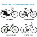 Sport si Outdoor - Ciclism - Accesorii pentru biciclete - Scaune copii pentru biciclete - Scaun copil bicicleta fata, cu montaj pe cadru, 2-5 ani, capacitate 32 kg, sa de copil bicicleta cu suport picioare - Infinity.ro