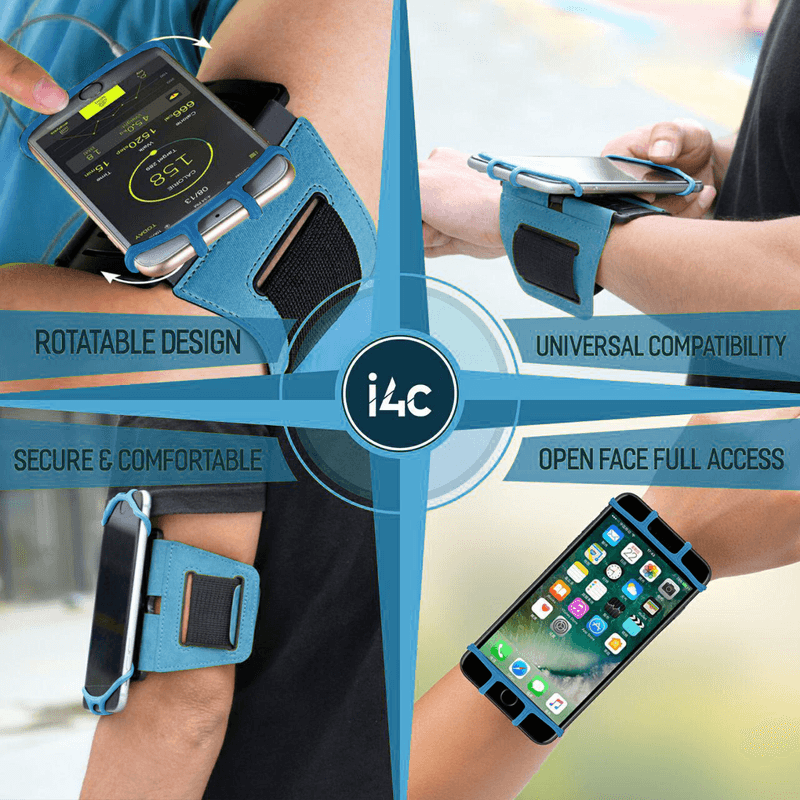 Sport si Outdoor - Echipament Sportiv - Accesorii echipament sportiv - Genti si borsete fitness - Husa Banderola pentru brat   mana cu 360  rotire si cu acces usor la ecran, pentru alergat, sala, bicicleta, drumetii - Infinity.ro