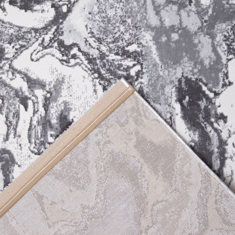 Casa si Gradina - Textile si covoare - Covoare - Covoare casa - Covor Modern Living , Dormitor Dreptunghiular Eliza 0933A Gri, 60 x 130 - Infinity.ro