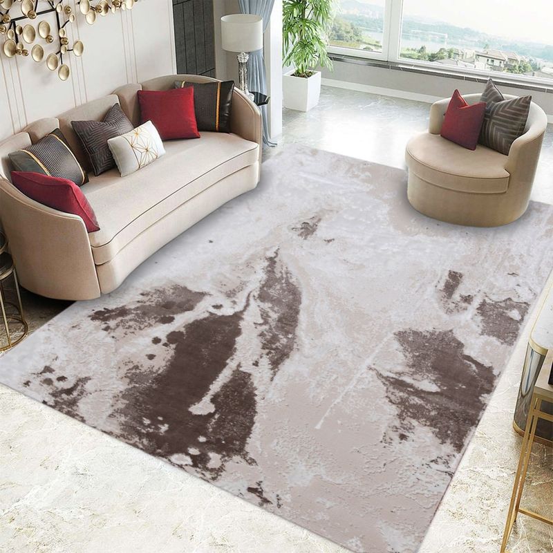 Casa si Gradina - Textile si covoare - Covoare - Covoare casa - Covor Modern Living , Dormitor Dreptunghiular Eliza 0930A Crem, 60 x 130 - Infinity.ro