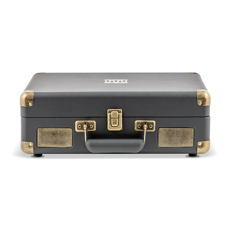 TV, Audio-Video si Foto - Audio Hi-Fi - Pick-Up - Pick-up ELECTROMURES EM 1026 ,cu ac safir si Difuzor Bluetooth 5.0, 3 viteze,Baterie incorporata,Inregistrare USB, Negru - Infinity.ro
