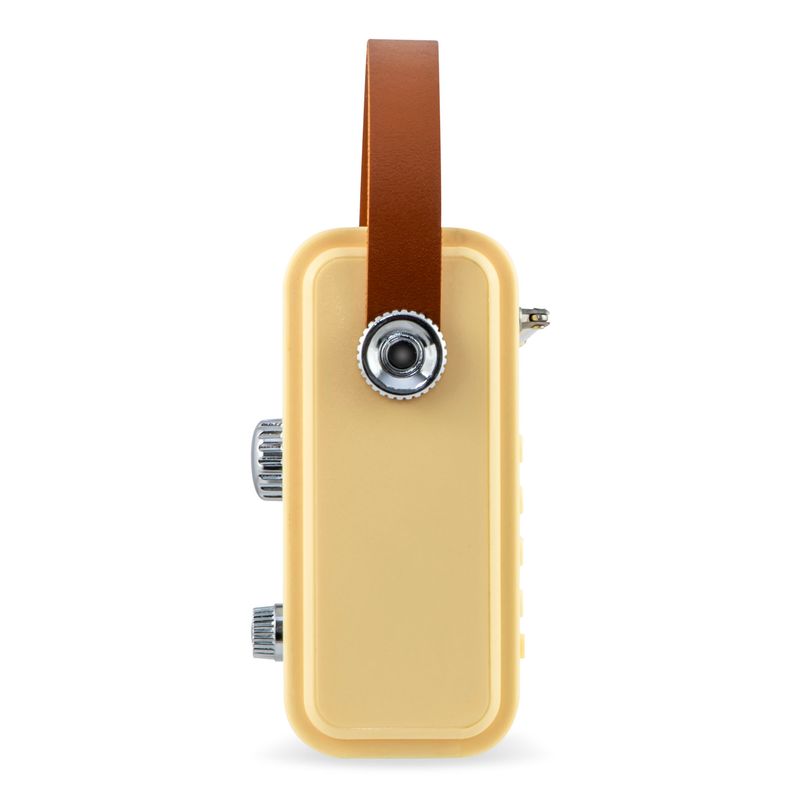 TV, Audio-Video si Foto - Portabile audio - Radio - Radio retro cu Bluetooth Electromures EM 1006, 5V, Baterie 1500 mAh, Autonomie 6 h, Port USB, Yellow - Infinity.ro