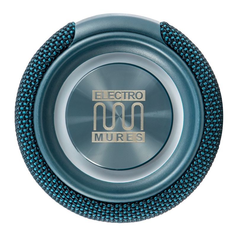 TV, Audio-Video si Foto - Portabile audio - Boxe portabile - Boxa portabila Electromures EM 1032, 2 in 1 cu Magnet,Bluetooth 5.4, microSD, 2x10W,Radio FM, RGB,TWS, IPX6,Culoare Teal - Infinity.ro