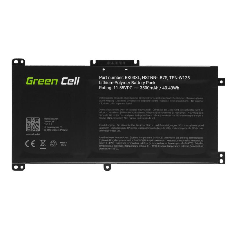 Laptop, Telefoane si Tablete - Laptopuri si accesorii - Accesorii Laptop - Baterii laptop - Baterie laptop HP 916366-421 916366-541 916811-855 BK03XL BKO3XL HSTNN-LB7S HSTNN-UB7G - Infinity.ro