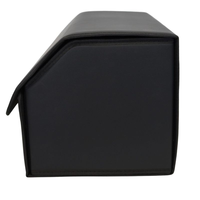 Casa si Gradina - Mobilier - Organizare si depozitare - Cutii depozitare - Cutie de Depozitare Auto, Daemi, 2 Compartimente Depozitare, Pliabil  si Rezistent la Uzura, Negru, 55 x 30 x 30cm - Infinity.ro