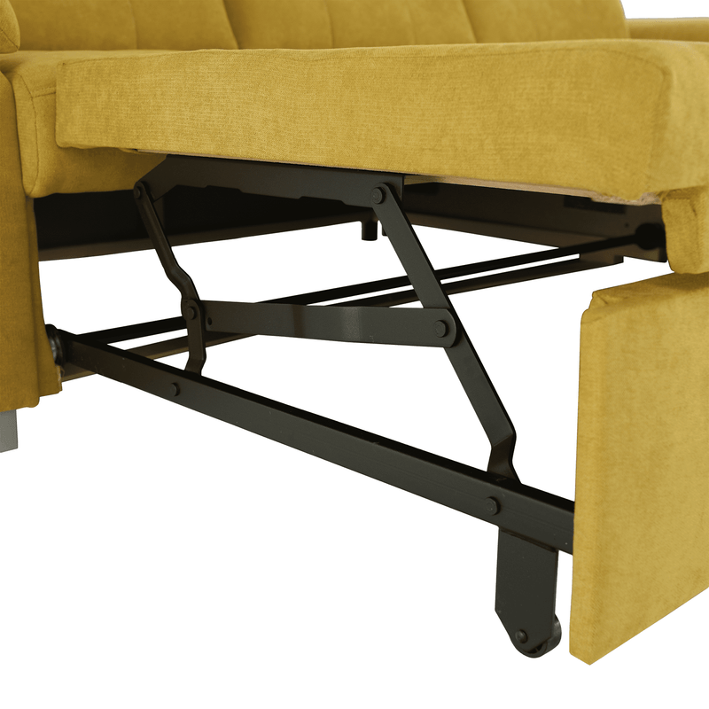 Casa si Gradina - Mobilier - Canapele si coltare - Coltare - Coltar, mustar tesatura, de dreapta, EVANGELIN - Infinity.ro