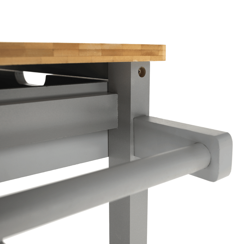 Casa si Gradina - Mobilier - Comode si corpuri - Corpuri bucatarie - Carucior de servire, natural / gri, ARETE - Infinity.ro