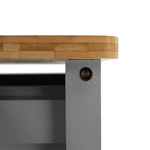 Casa si Gradina - Mobilier - Comode si corpuri - Corpuri bucatarie - Carucior de servire, natural / gri, ARETE - Infinity.ro