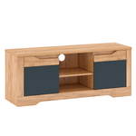 Casa si Gradina - Mobilier - Mese si birouri - Masute de cafea - Masuta RTV B, stejar craft auriu / gri grafit, FIDEL - Infinity.ro