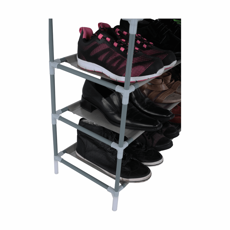 Casa si Gradina - Mobilier - Dulapuri si sifoniere - Dulapuri pantofi - Pantofar 10 randuri, gri, FILOU - Infinity.ro