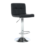 Casa si Gradina - Mobilier - Scaune si fotolii - Scaune - Scaun de bar, piele ecologica negru/crom, KANDY NEW - Infinity.ro