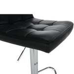 Casa si Gradina - Mobilier - Scaune si fotolii - Scaune - Scaun de bar, piele ecologica negru/crom, KANDY NEW - Infinity.ro