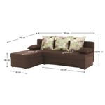 Casa si Gradina - Mobilier - Canapele si coltare - Coltare - Coltar cu colt, maro mix, POLARIS NEW - Infinity.ro