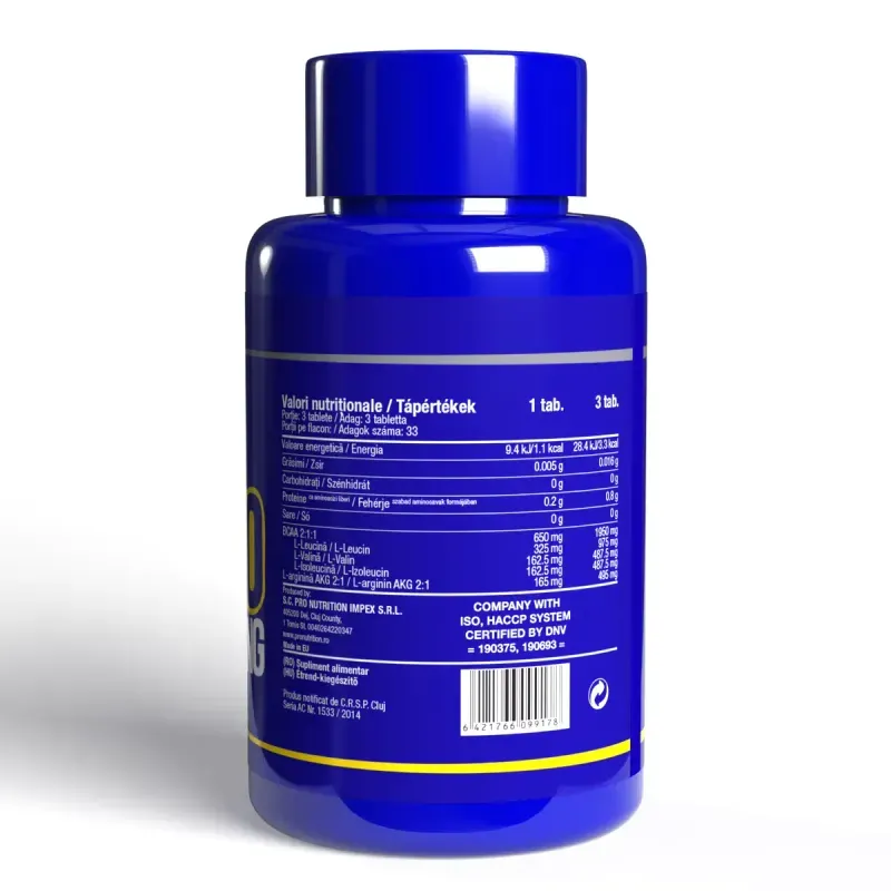 Ingrijire personala si Cosmetice - Sanatate si wellness - Nutritie sportiva - Aminoacizi - Aminoacizi 2:1:1 si L-arginina AKG 2:1, Amino Pro Building, 100 tablete - Infinity.ro