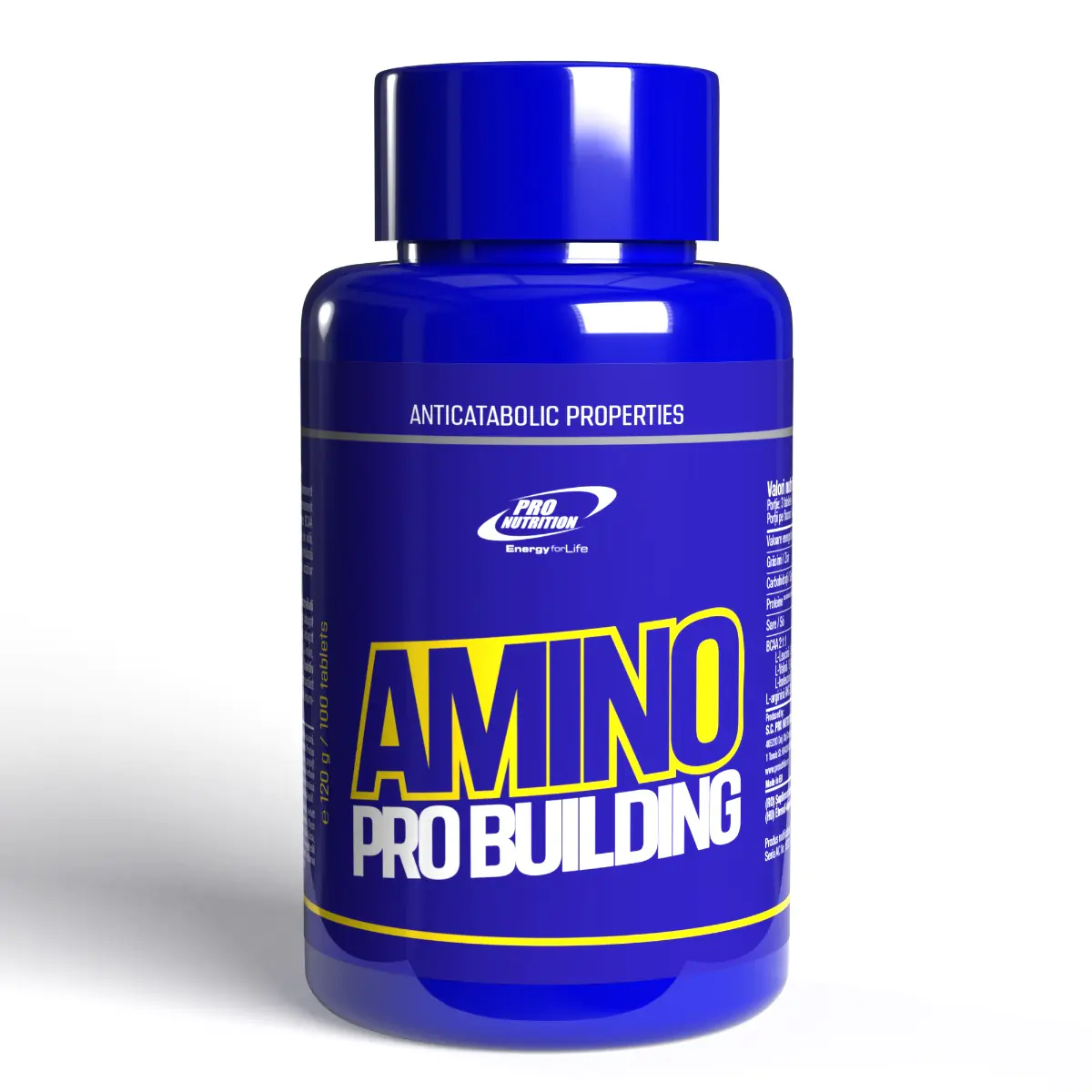 Aminoacizi 2:1:1 si L-arginina AKG 2:1, Amino Pro Building, 100 tablete