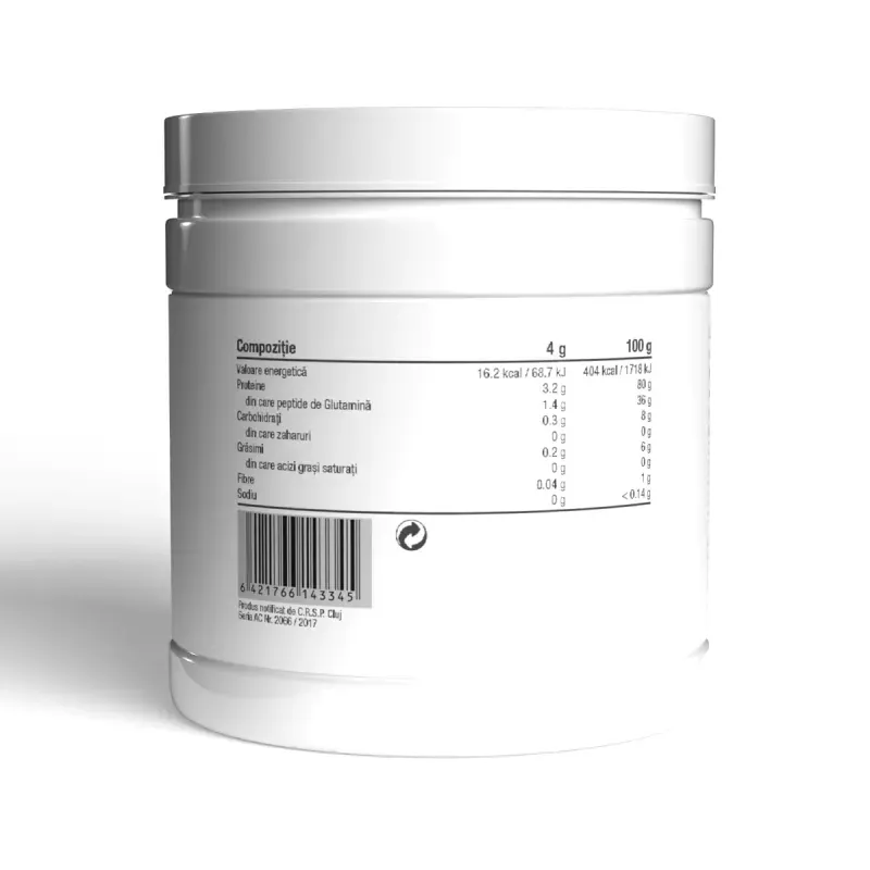 Ingrijire personala si Cosmetice - Sanatate si wellness - Nutritie sportiva - Aminoacizi - Aminoacizi, Glutamine Peptides, 300 g - Infinity.ro