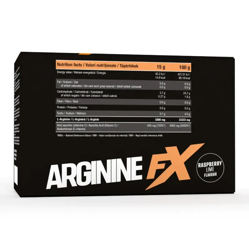 Ingrijire personala si Cosmetice - Sanatate si wellness - Nutritie sportiva - Aminoacizi - Aminoacizi, Arginine Fx efervescenta, 25 Plicuri X 15 g - Infinity.ro
