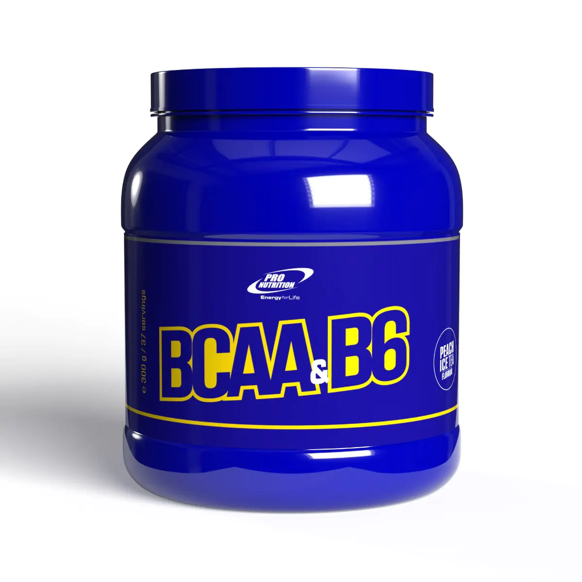 Aminoacizi BCAA 2:1:1 & Vitamina B6, Peach Ice Tea, 300g