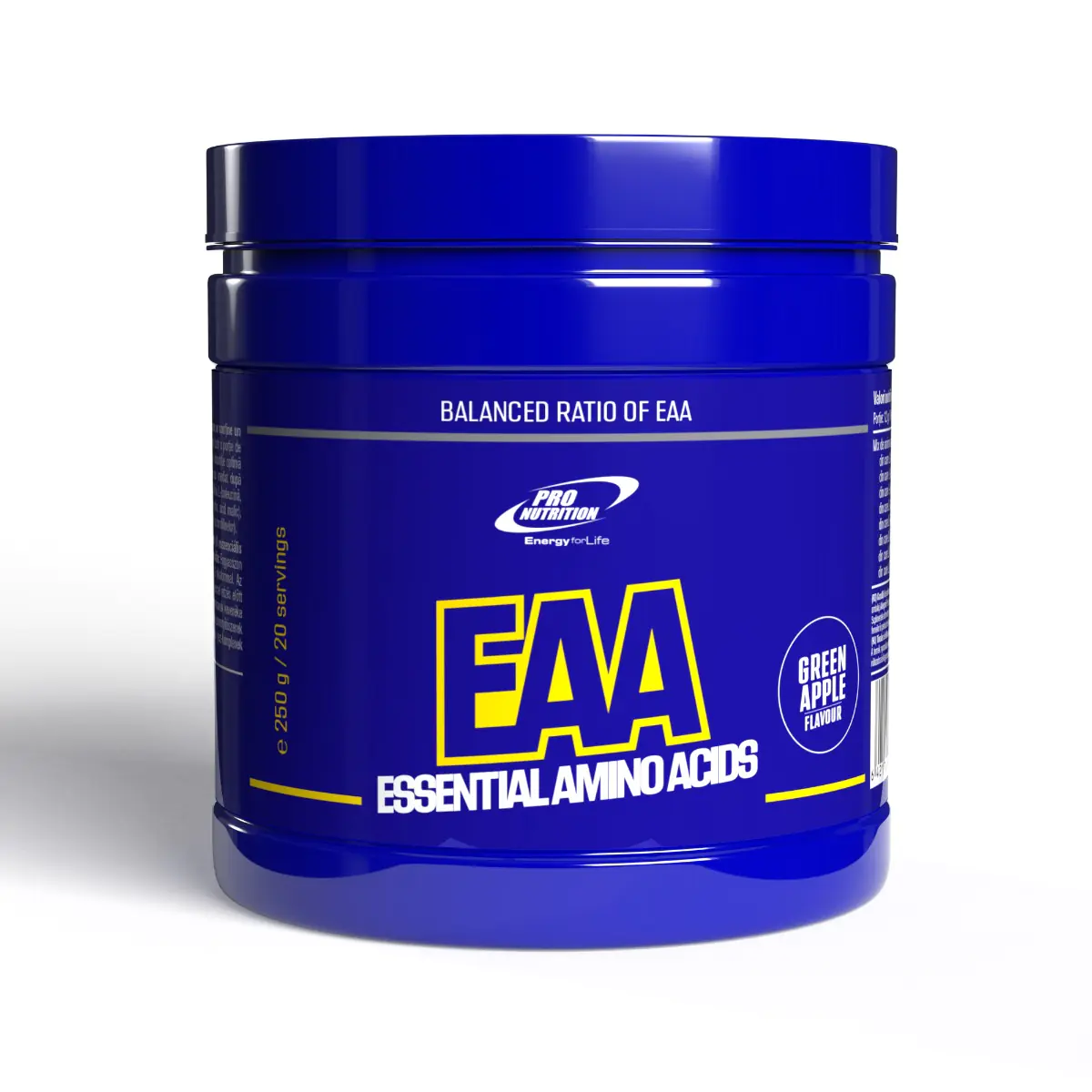 Aminoacizi esentiali, Essential Amino Acids, Green Apple, 250g