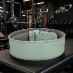 Sport si Outdoor - Echipament Sportiv - Accesorii echipament sportiv - Protectii sport - Centura Piele Fitness, Pro Nutrition, Turquoise Mint, Marime XS - Infinity.ro