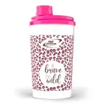 Sport si Outdoor - Echipament Sportiv - Accesorii echipament sportiv - Bidoane si shakere - Shaker pentru femei, Be Brave Stay Wild, 600 ml - Infinity.ro