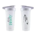 Sport si Outdoor - Echipament Sportiv - Accesorii echipament sportiv - Bidoane si shakere - Shaker, 600 ml, alb, Fit&Beauty - Infinity.ro