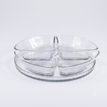 Casa si Gradina - Bucatarie si vesela - Vesela si tacamuri - Vesela pentru servire - Set servire 5 piese MADGENIX Denis, platou cu 4 boluri de sticla 200 ml pentru aperitive, sosuri, gustari si snacks, vesela terasa si evenimente - Infinity.ro