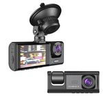 Auto si Moto - Electronice auto - Camere auto si DVR - Camera video auto tripla, 3 canale DVR, Dash Cam S1, WiFi, Night Vision, Rezolutie 1920x1080, Inregistrare dubla, Camp vizual ultralarg, Card 32 GB ca - Infinity.ro