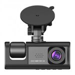 Auto si Moto - Electronice auto - Camere auto si DVR - Camera video auto tripla, 3 canale DVR, Dash Cam S1, WiFi, Night Vision, Rezolutie 1920x1080, Inregistrare dubla, Camp vizual ultralarg, Card 32 GB ca - Infinity.ro