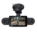 Auto si Moto - Electronice auto - Camere auto si DVR - Camera video auto DVR, EM-S21, 4 lentile – vizibilitate completa, 1920x1080 px, Display IPS 3 inch, Night Vision, WiFi - Infinity.ro